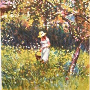 Claude Fossoux Untitled Hand Signed Lithograph